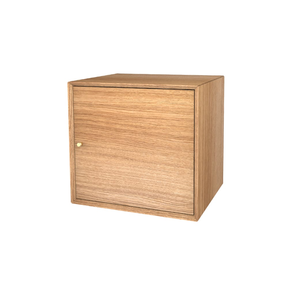 Reolmodul The Wood Box 3739 med én dør, Storage & Shelves