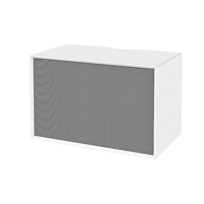 Se The Box HiFi Hvid med grå stofdør ✔ Kæmpe udvalg i  Storage And Shelves ✔ Hurtig levering: 1 - 2 Hverdage samt billig fragt - Varenummer: STSH-228143 og barcode / Ean:  på lager - Udsalg på The Box HiFi > The Box HiFi Hvid Spar op til 52% - Over 1312 kendte brands på udsalg