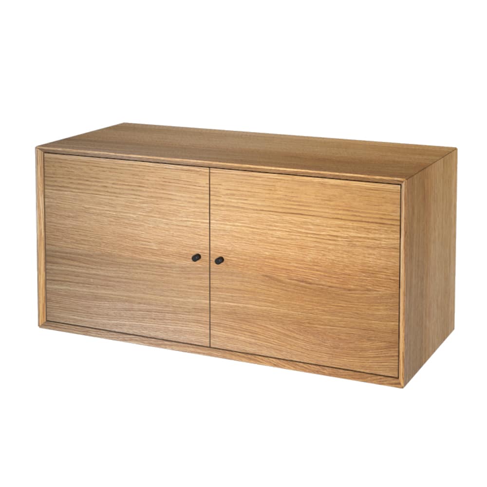 The Wood Box 3776 reol med to døre til gangen fra Storage & Shelves
