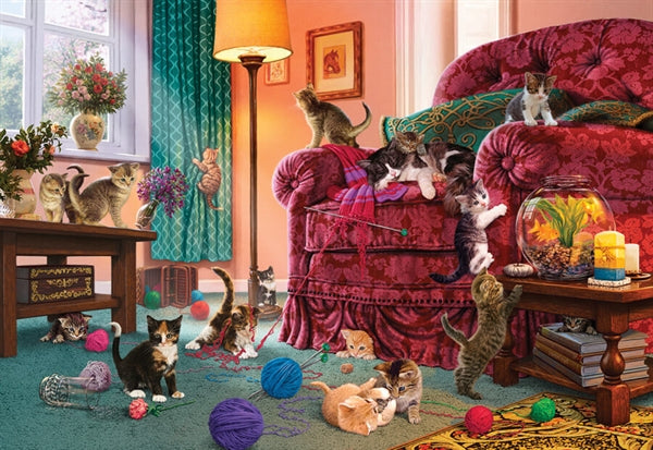 Anatolian puslespil Naughty Kittens med 500 brikker