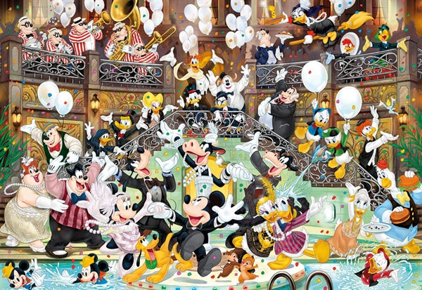 Clementoni Disney puslespil Disney Gala med 6000 brikker