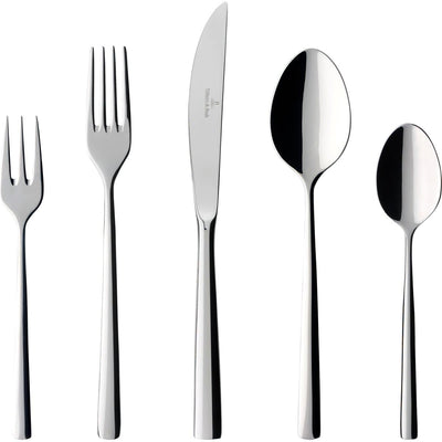 Se Villeroy & Boch Piemont bestiksæt 30 dele Rustfrit stål ✔ Kæmpe udvalg i Villeroy & Boch ✔ Hurtig levering: 1 - 2 Hverdage samt billig fragt - Varenummer: NDN-36550-01 og barcode / Ean: '4011417053554 på lager - Udsalg på Home & Garden - Kitchen & Dining - Tableware - Flatware - Flatware Sets Spar op til 66% - Over 1150 kendte brands på udsalg