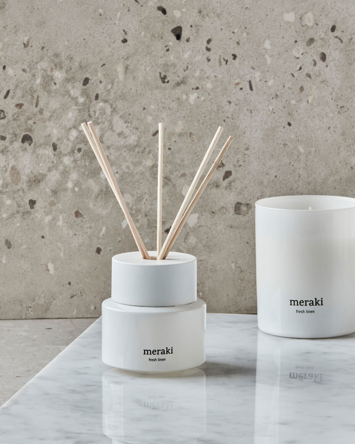 Se Meraki - Diffuser Fresh Linen 100ml Citrus Jasmin Musk ❤ Kæmpe udvalg i Meraki - Køb online på udsalg og tilbud lige nu ❤ Meget billig fragt og hurtig levering - Varenummer: Bolig&Haven-61405031530826 og barcode / Ean: 5707644892262 på lager - Udsalg på Få op til 69% i rabat - Find over 1.798 brands på udsalg