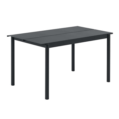 Se Muuto Linear steel table bord 140x75 cm Black ✔ Kæmpe udvalg i Muuto ✔ Hurtig levering: 1 - 2 Hverdage samt billig fragt - Varenummer: NDN-36903-01 og barcode / Ean: '5713294753488 på lager - Udsalg på Furniture - Tables - Kitchen & Dining Room Tables Spar op til 55% - Over 1112 kendte brands på udsalg