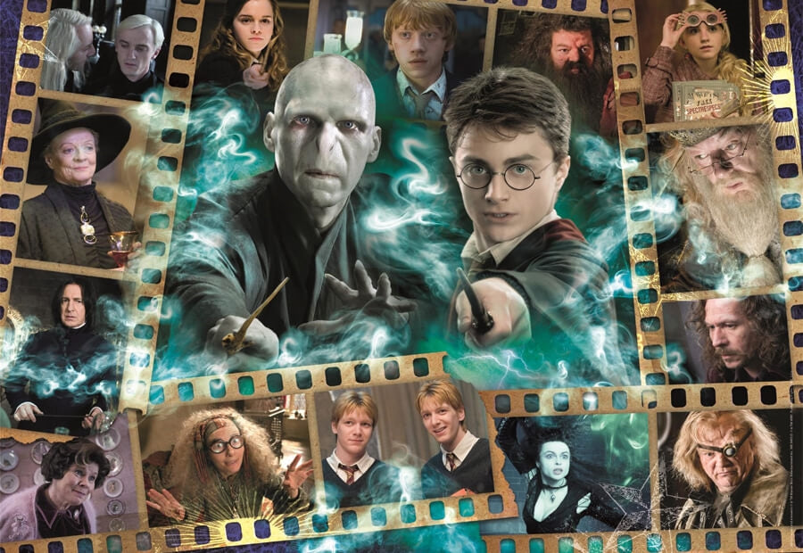 Clementoni puslespil med motivet Harry Potter, 1000 brikker