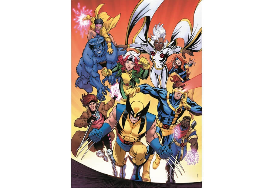 Clementoni Marvel Xmen puslespil med 1000 brikker