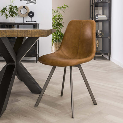Se tilbud på 4 brune PU læder spisebordsstole! Billigt udsalg på 3-nordic. Køb online nu! Hurtig levering, 1-2 hverdage. Varenummer: 3NDC-5749. Spar op til 55%.