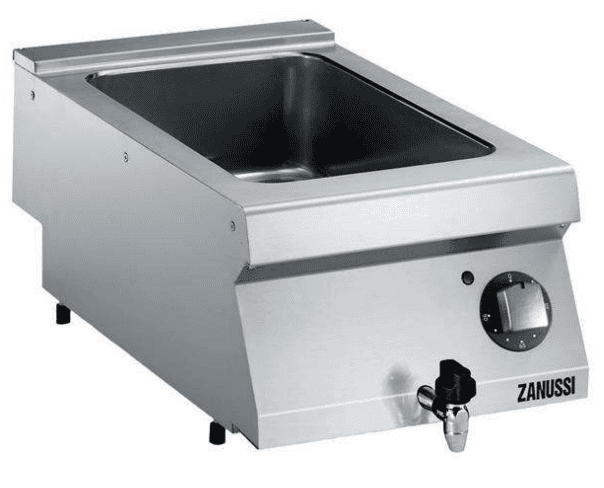 Zanussi professionel elektrisk bain marie med brønd til 1 GN