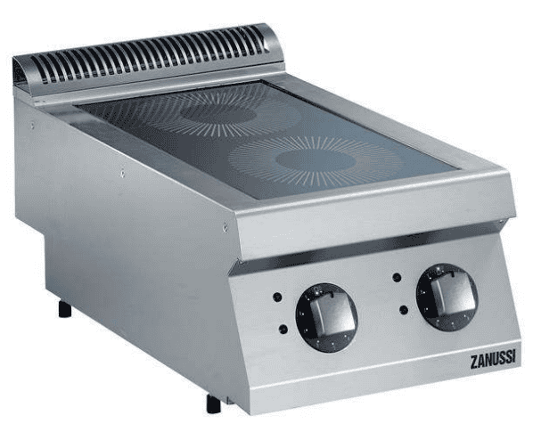 Zanussi EVO 700 elektrisk induktionskogebord med to kogezoner