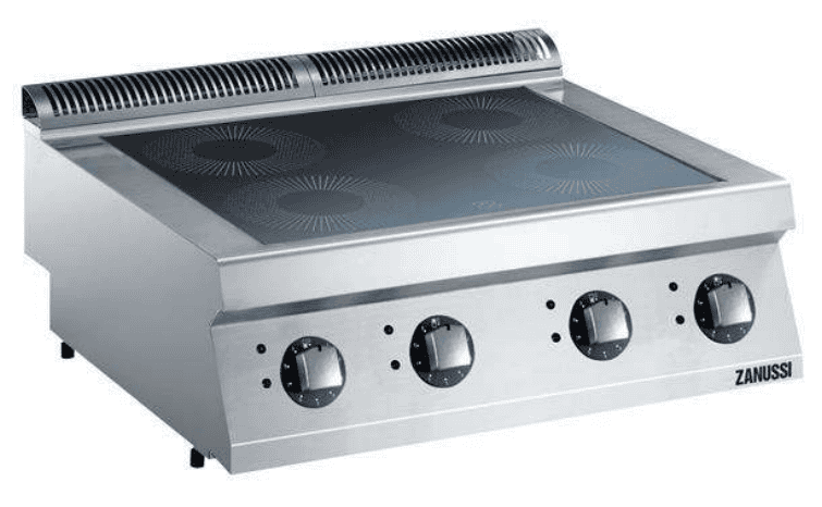 Zanussi EVO 700 elektrisk induktionskogebord med fire kogezoner