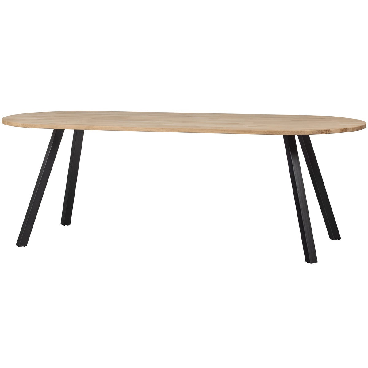 Se WOOOD - Tablo Spisebord Massiv Eg FSC Oval Square Ben 220x90 cm - 75x220x90 cm ❤ Kæmpe udvalg i WOOOD - Køb online på udsalg og tilbud lige nu ❤ Billig fragt • Hurtig levering - Varenummer: Bolig&Haven-60858199638346 og barcode / Ean: 8714713147489 på lager - Udsalg på Få op til 63% i rabat - Over 1.798 brands samlet på udsalg