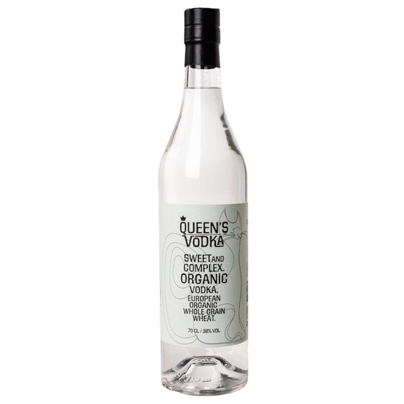 Flaske økologisk vodka fra Queens of Denmark, 70 cl