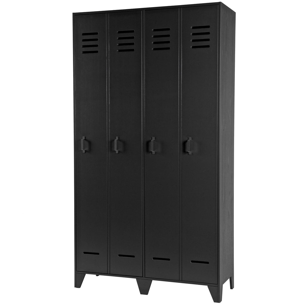Se WOOOD - Stijn Lockerskab Fyr Sort FSC - 187x103x40 cm ❤ Kæmpe udvalg i WOOOD - Køb online på udsalg og tilbud lige nu ❤ Billig fragt og hurtig levering - Varenummer: Bolig&Haven-60858193641802 og barcode / Ean: 8714713112272 på lager - Udsalg på Få op til 67% i rabat - Over 1.798 brands samlet på udsalg