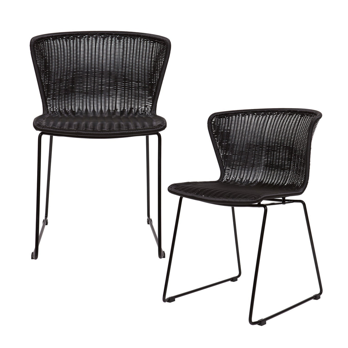 Se WOOOD - Wings Havestol Sort Sæt af 2 - 78x55x54 cm ❤ Kæmpe udvalg i WOOOD - Køb online på udsalg og tilbud lige nu ❤ Billig fragt • Hurtig levering - Varenummer: Bolig&Haven-60858190037322 og barcode / Ean: 8714713054640 på lager - Udsalg på Spar helt op til 73% - Stort udsalg på over 739 brands
