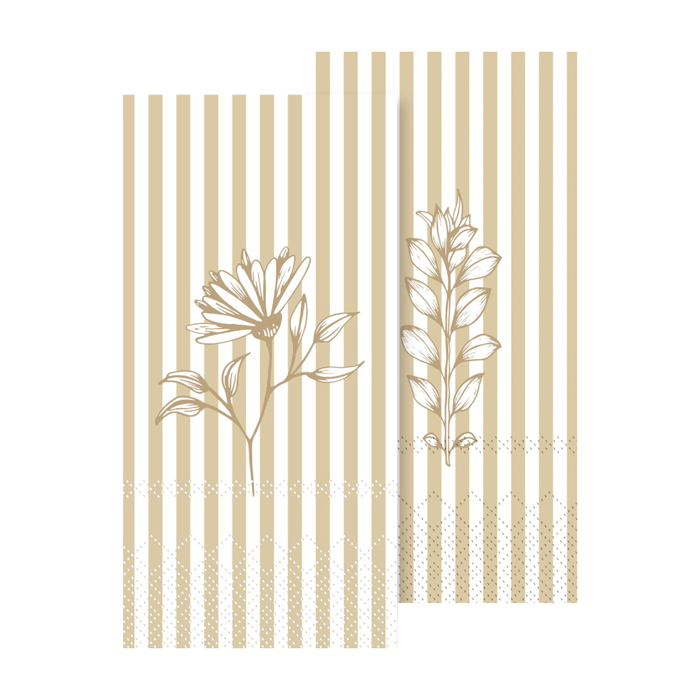 Se Chic Antique SERVIET m. Striber og blomster 16 stk. ❤ Kæmpe udvalg i Chic Antique - Køb online på udsalg og tilbud lige nu ❤ Hurtig levering til lave fragtpriser - Varenummer: HomeFeeling-2625 og barcode / Ean: 5712750298884 på lager - Udsalg på Alt i køkkenting og borddækning - Servietter Store besparelser – op til 77% - Et af Danmarks største udvalg – 2.739+ brands