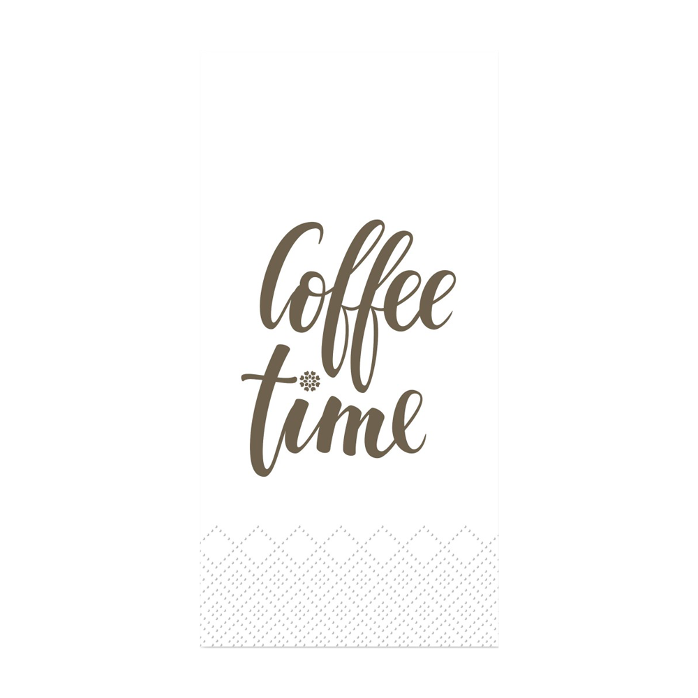 Se SERVIET Coffee Time ❤ Billig fragt og hurtig levering - Varenummer: HomeFeeling-2634 og barcode / Ean: 5712750327904 på lager - Udsalg på Alt i køkkenting og borddækning - Servietter Spar helt op til 73% - Udsalg på produkter fra mere end 2.739 brands