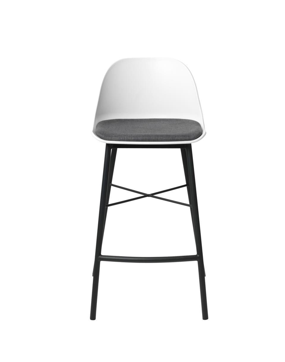 Se Whistler Barstol, Hvid med Grå Polstring ❤ Kæmpe udvalg i Unique furniture - Køb online på udsalg og tilbud lige nu ❤ Lav fragtpris og hurtig levering - Varenummer: Bolig&Haven-53109308260682 og barcode / Ean: 5704745076201 på lager - Udsalg på Spar helt op til 57% - Over 739 kendte brands på udsalg