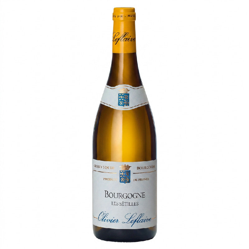 Flaske Bourgogne Blanc Les Sétilles 2022 hvidvin fra Olivier Leflaive