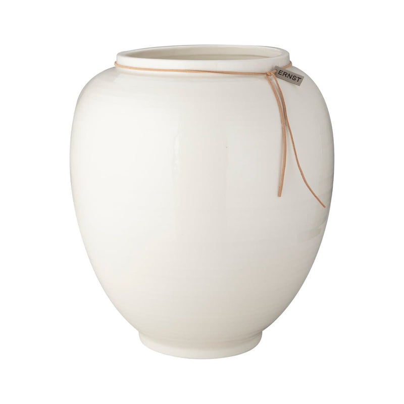 Se ERNST Ernst vase hvidglaseret 33 cm ✔ Kæmpe udvalg i ERNST ✔ Hurtig levering: 1 - 2 Hverdage samt billig fragt - Varenummer: KTT-38205-02 og barcode / Ean: &