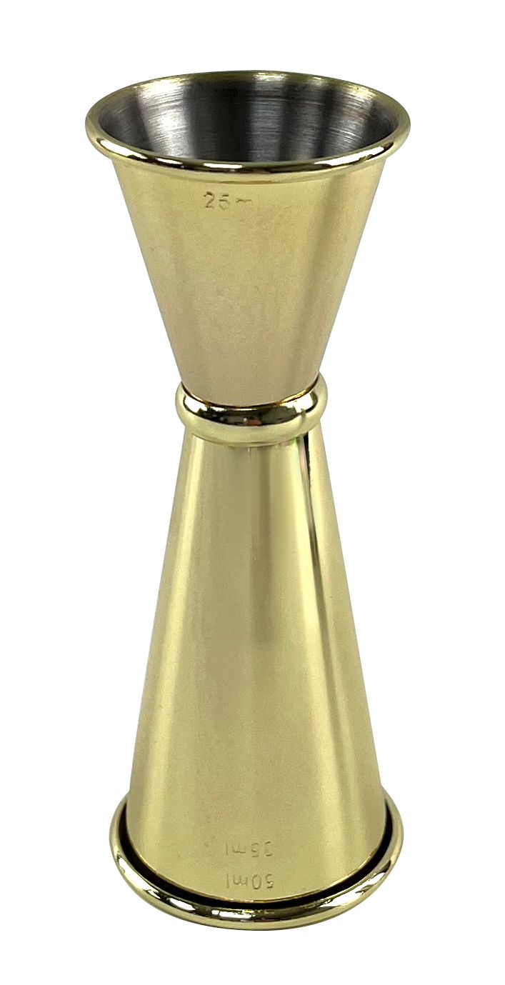 Se Jigger Guld 25/35/50ml Mezclar ✔ Kæmpe udvalg i Beaumont - Køb online på udsalg og tilbud lige nu ✔ Billig fragt • Hurtig levering - Varenummer: Barlife-690599 og 5020229112341 på lager - Udsalg på Barudstyr - Skænk & Mål - Målebægere & Jigger Spar helt op til 73% - Kæmpe udsalg på over 739 mærker