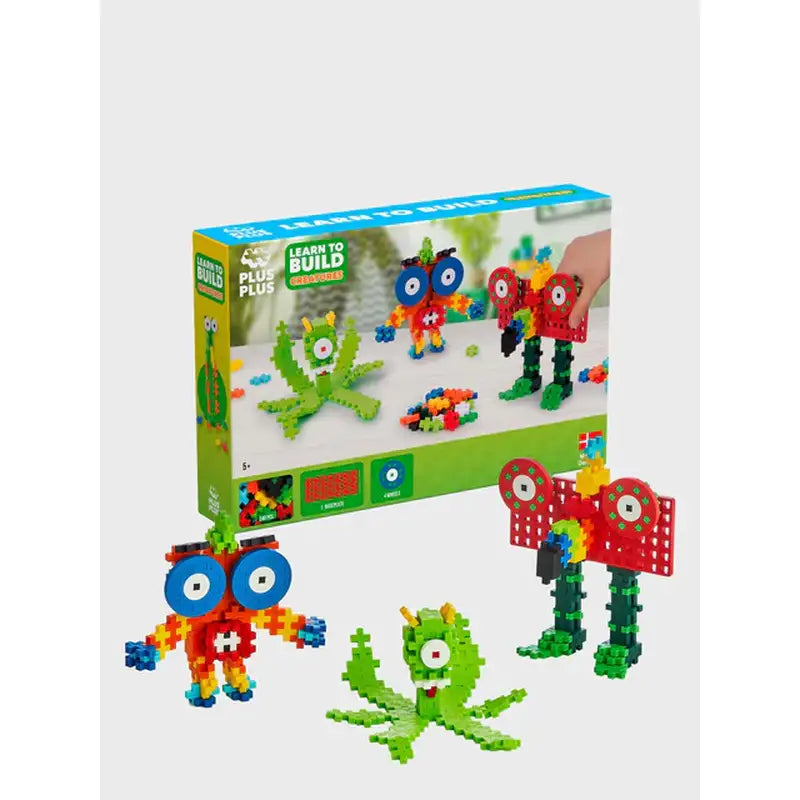 Plus-Plus Learn to Build Creatures byggesæt med 240 klodser