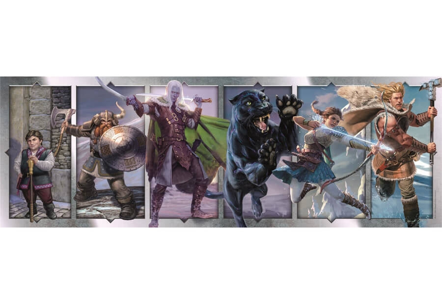 Clementoni puslespil Dungeons & Dragons med 1000 brikker