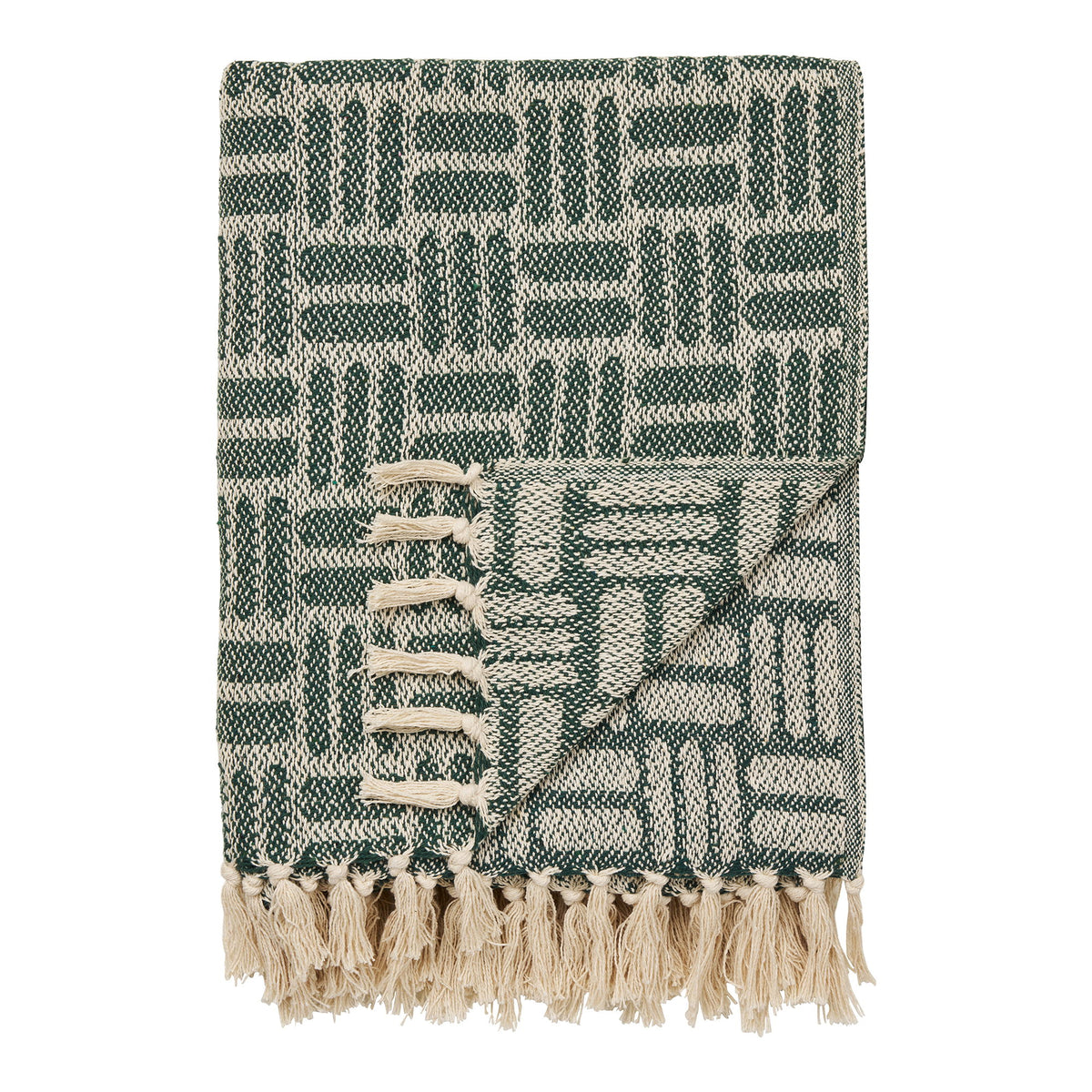 Se HOUSE NORDICÂ Adana plaid, m. frynser, rektangulær - grøn genanvendt bomuld/polyester (180x130) ❤ Kæmpe udvalg i House Nordic - Køb online på udsalg og tilbud lige nu ❤ Billig fragt • Hurtig levering - Varenummer: Boboonline-122827 og barcode / Ean: 5713917039579 på lager - Udsalg på Interiør,Plaids, gulvtæpper og sengetæpper mm.,Plaids og quilts,
Interiør,
Plaids, gulvtæpper og sengetæpper mm. Spar helt op til 73% - Udsalg på produkter fra mere end 2.739 brands