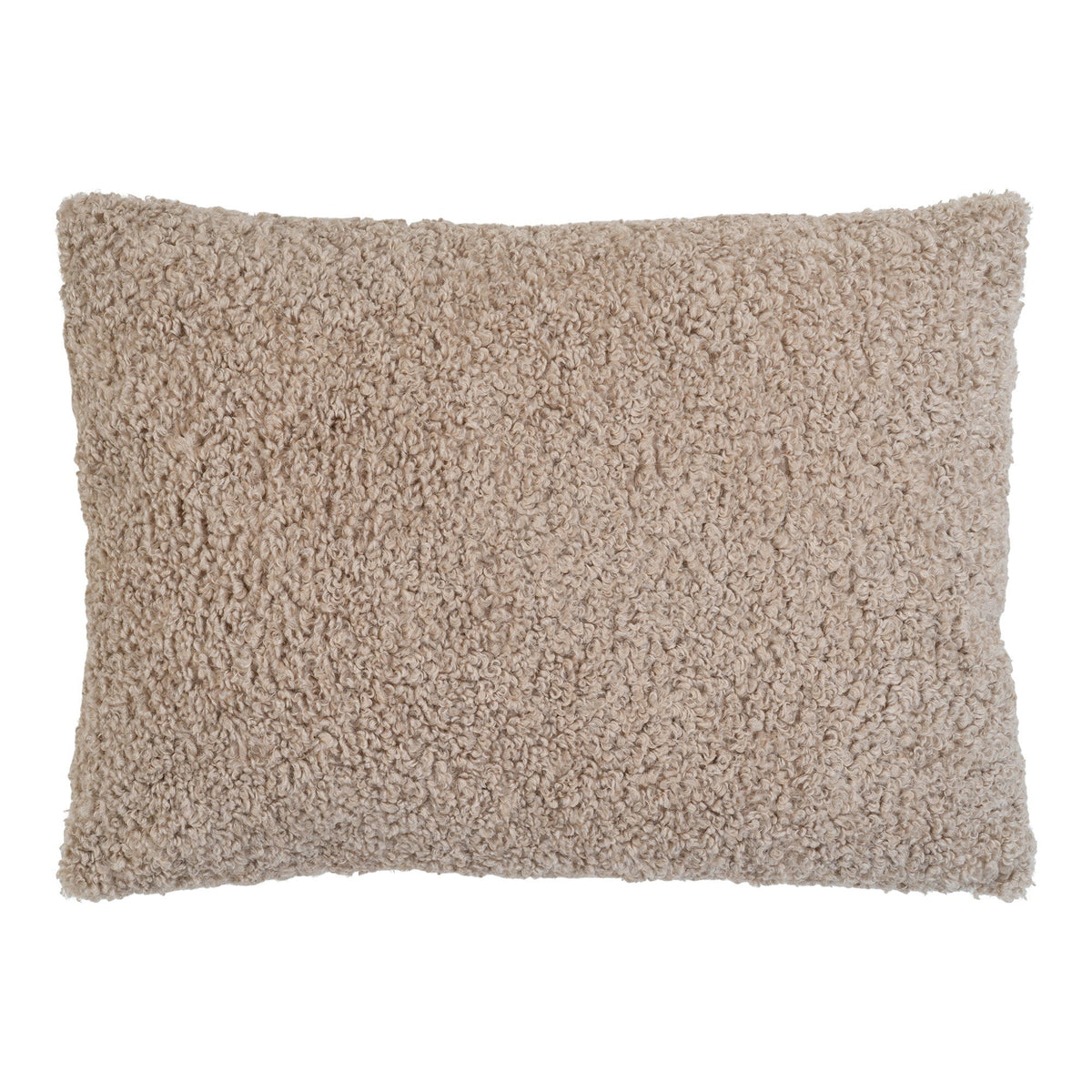 Gråbrun Tavira pyntepude i bouclé fra House Nordic, 45 x 60 cm