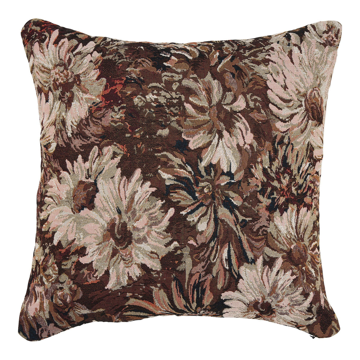 Nadi pyntepude i brun og beige mix, 45 x 45 cm, fra House Nordic