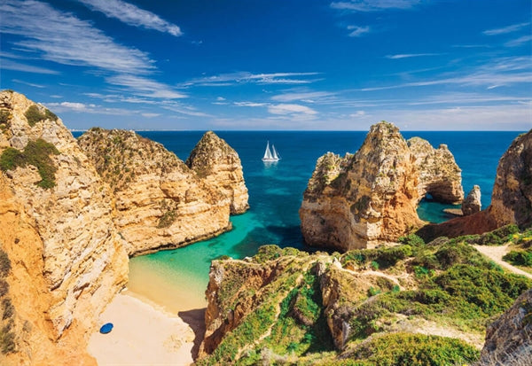 Clementoni puslespil Algarve Bay med 1000 brikker