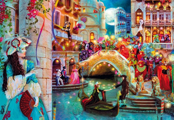 Clementoni puslespil Carnival Moon med 1000 brikker