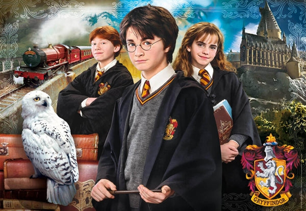 Clementoni Harry Potter puslespil med 1000 brikker, varenummer 39862