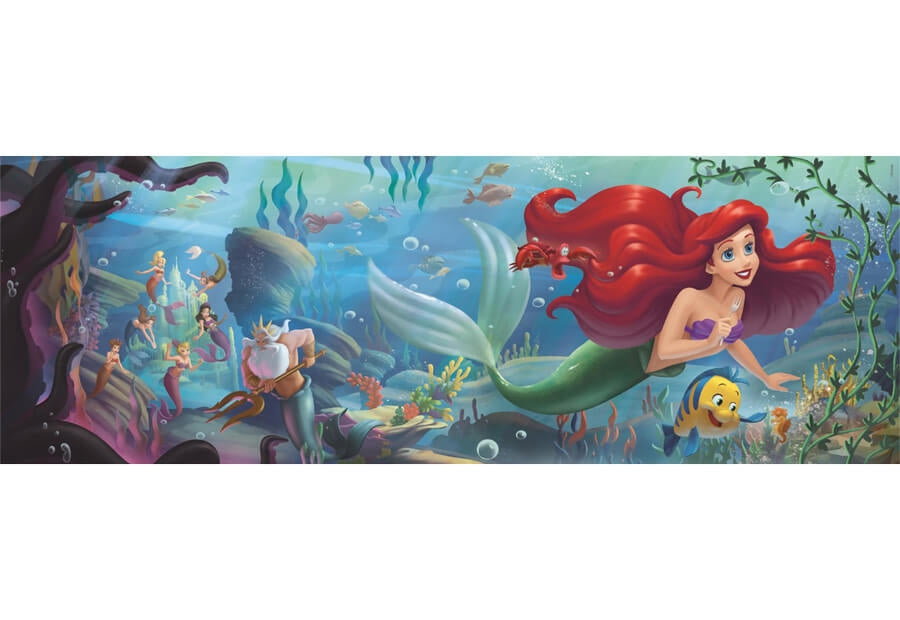Clementoni puslespil Disney The Little Mermaid med 1000 brikker
