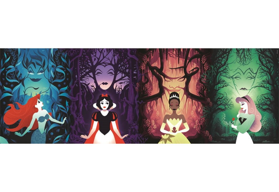 Clementoni puslespil Disney Princesses med 1000 brikker