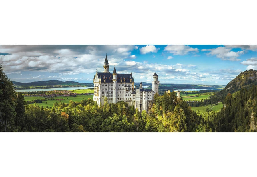 Clementoni puslespil Neuschwanstein med 1000 brikker