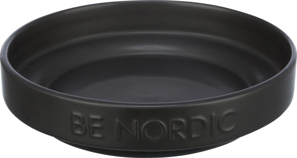 Se Trixie - BE NORDIC bowl, flat, ceramic/rubber ring, 0.3L/ø16cm, black ❤ Kæmpe udvalg i Trixie - Køb online på udsalg og tilbud lige nu ❤ Billig fragt • Hurtig levering - Varenummer: Bolig&Haven-48703699616074 og barcode / Ean: 4011905245225 på lager - Udsalg på Spar helt op til 57% - Stort udsalg på over 739 brands