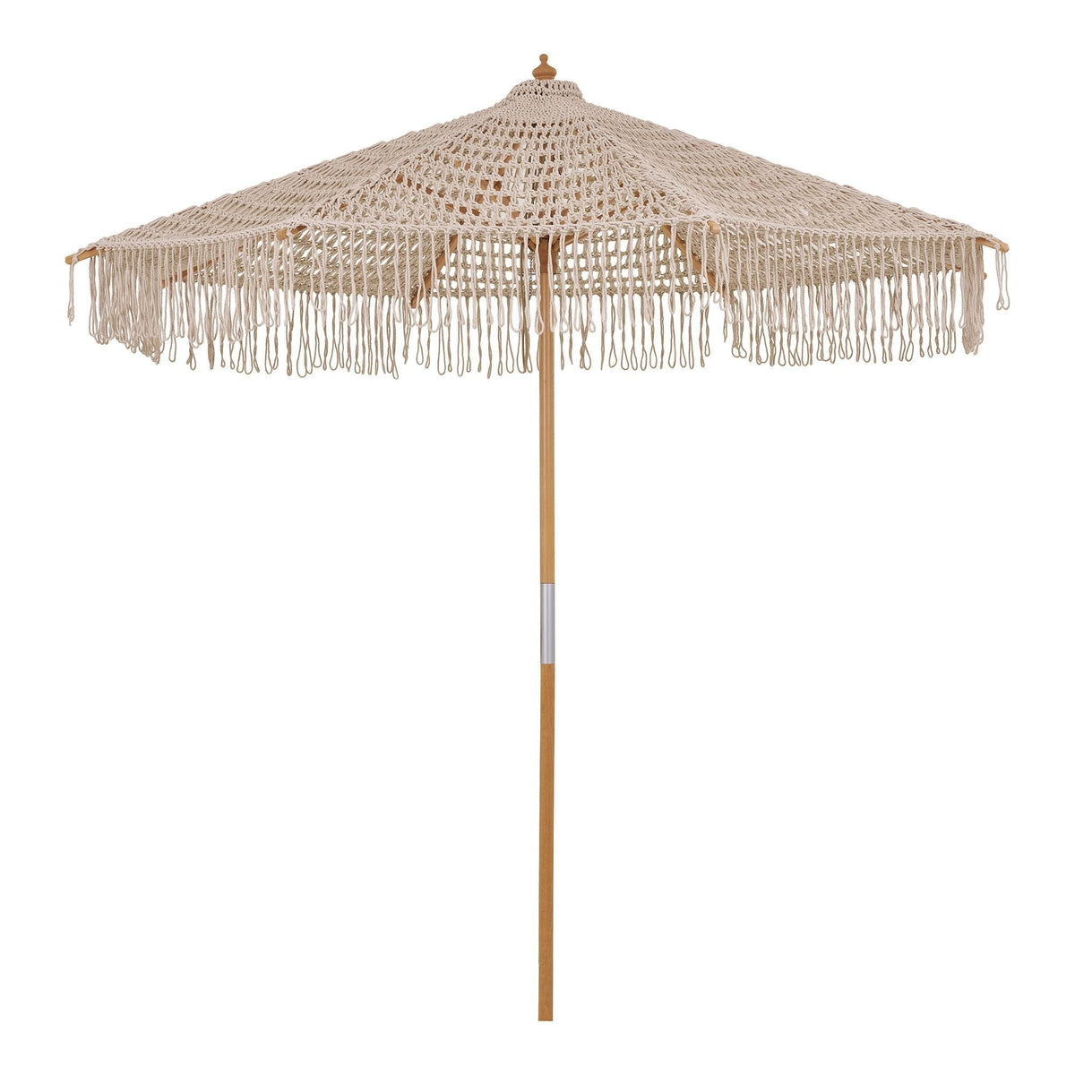 Se House Nordic - Martos Hæklet Parasol, Beige, Bomuld/Bøgetræ - Ø250 cm ❤ Kæmpe udvalg i House Nordic - Køb online på udsalg og tilbud lige nu ❤ Billig fragt og hurtig levering - Varenummer: Bolig&Haven-50242391277898 og barcode / Ean: 5713917034192 på lager - Udsalg på Store besparelser – op til 77% - Udsalg på mere end 2.281 populære mærker