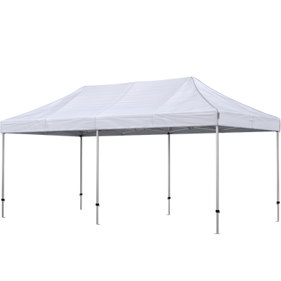 Foldetelt Komplet 3x6m Premium - Hvid