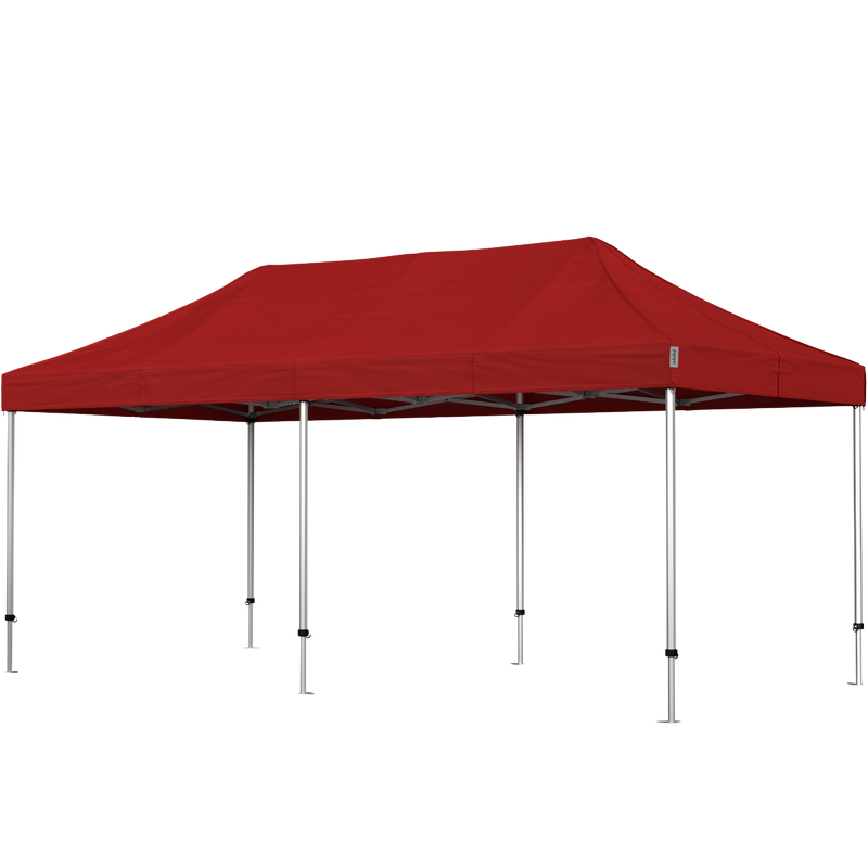 Foldetelt Komplet 3x6m HEXA Heavy Duty - Rød