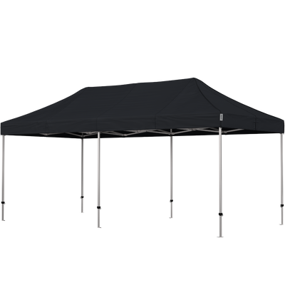 Foldetelt Komplet 3x6m Premium - Sort