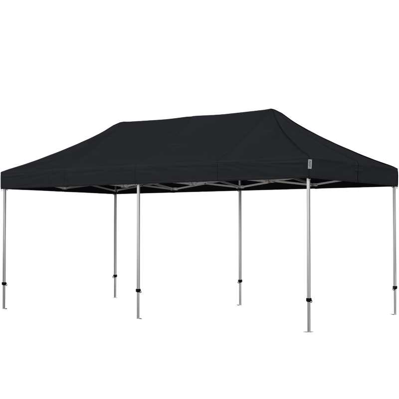 Foldetelt Komplet 3x6m Premium - Sort