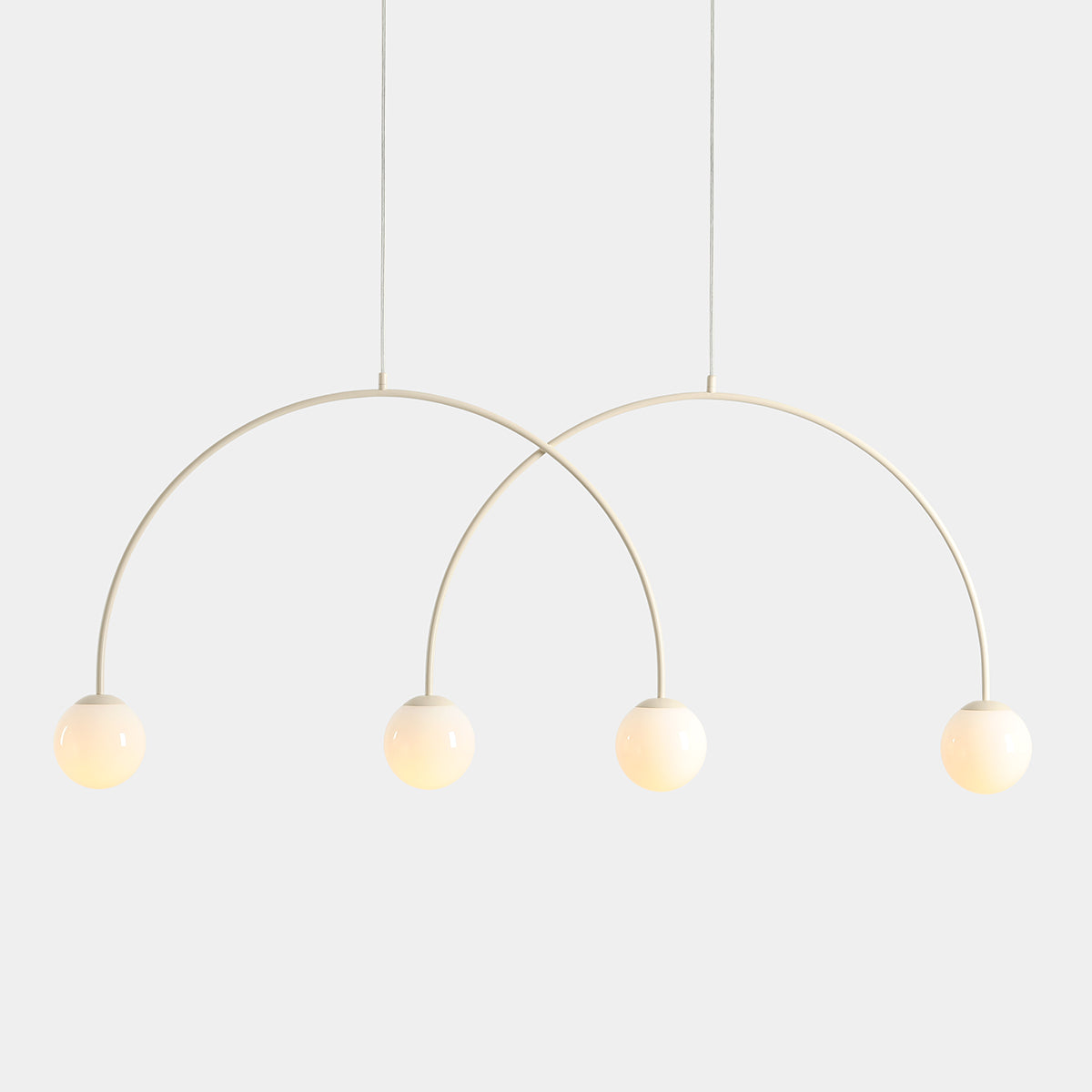 Se Twiggy - Loftlampe i cremefarvet metal og 4 hvide glaskupler, bredde 149 cm. ❤ Kæmpe udvalg i 3-nordic - Køb online på udsalg og tilbud lige nu ❤ Hurtig levering til lave fragtpriser - Varenummer: 3-nordic-8803 og barcode / Ean: på lager - Udsalg på Lamper - Loftlamper - pendler - Langbordspendler Få op til 69% i rabat - Shop blandt over 2.739 brands