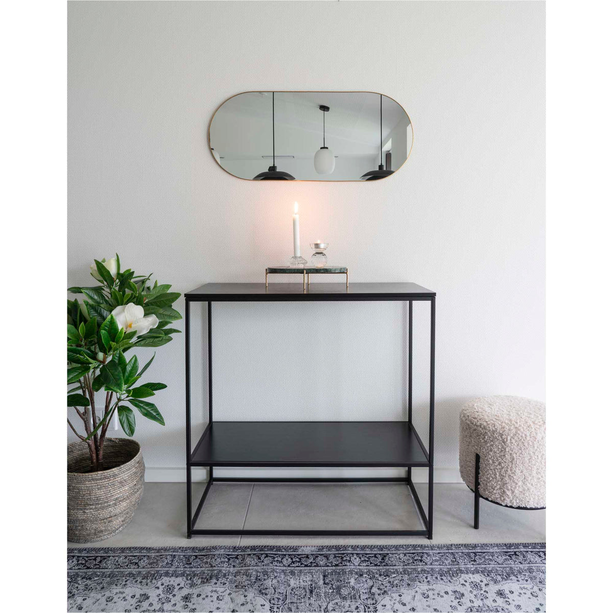 Se House Nordic - Jersey Spejl Oval - ramme i messing look 35x80 cm ❤ Kæmpe udvalg i House Nordic - Køb online på udsalg og tilbud lige nu ❤ Hurtig levering til lave fragtpriser - Varenummer: Bolig&Haven-42449269424380 og barcode / Ean: 5713917006847 på lager - Udsalg på Store besparelser – op til 77% - Shop over 2.281 kendte brands på udsalg
