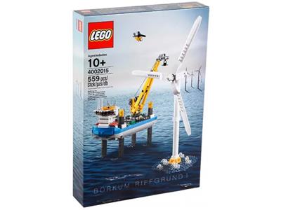 LEGO Borkum Riffgrund 1 4002015 havvindmøllepark byggesæt