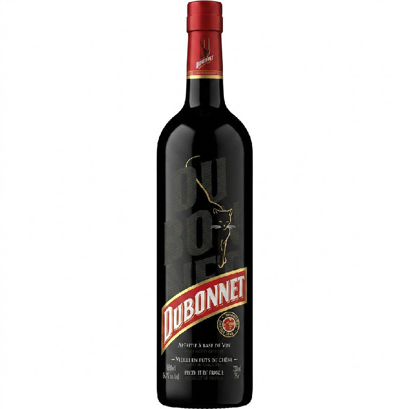 Flaske Dubonnet Rouge fransk aperitif på 75 cl