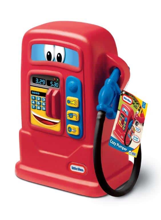 Little Tikes Cozy Pumper benzinpumpe som tilbehør til børns legebiler