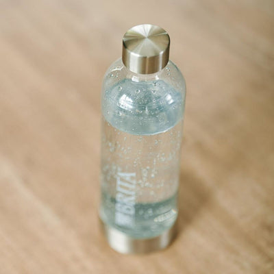 Vandflaske SodaOne Brita 1043722 Gennemsigtig Sølvfarvet 1 L