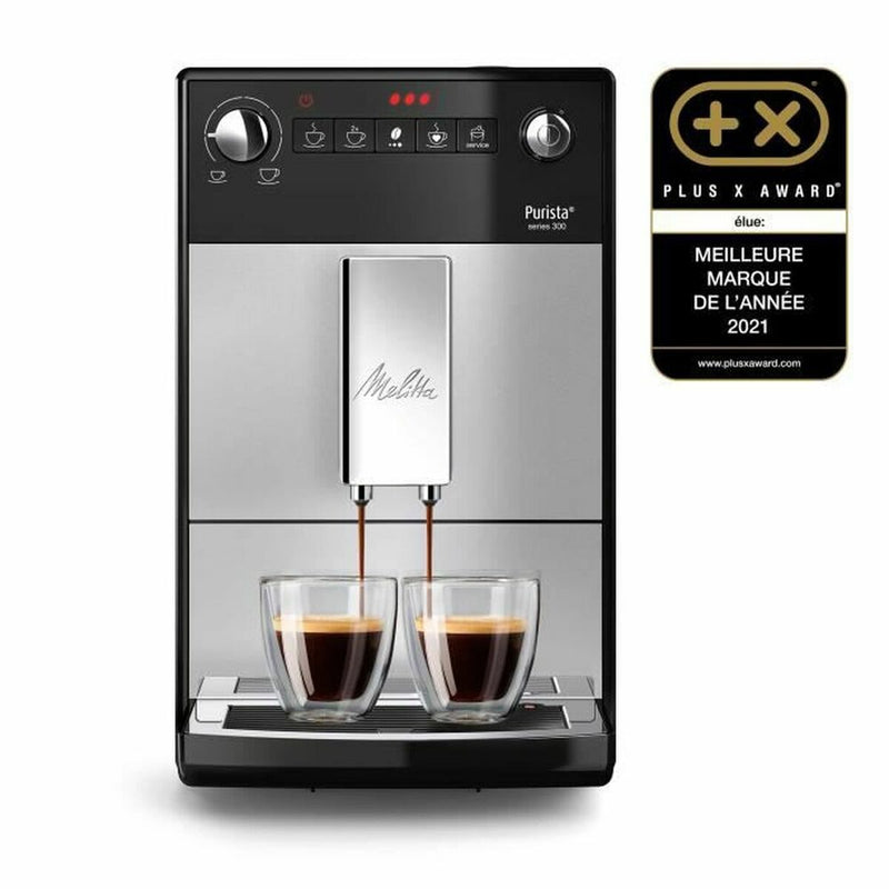 Superautomatisk kaffemaskine Melitta F230-101 Sølvfarvet 1450 W 15 bar 1 L