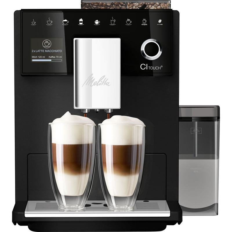 Superautomatisk kaffemaskine Melitta F630-112 Sort 1000 W 1400 W 1,8 L