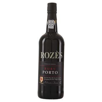Se Rozes Ruby Port 0,75 Ltr ✔ Kæmpe udvalg i Rozes - Køb online på udsalg og tilbud lige nu ✔ Billig fragt og hurtig levering - Varenummer: Barlife-14727 og 5601144333013 på lager - Udsalg på Drikkevarer - Vin og champagne - Portvin Store besparelser – op til 71% - Store besparelser på over 2.281 mærker